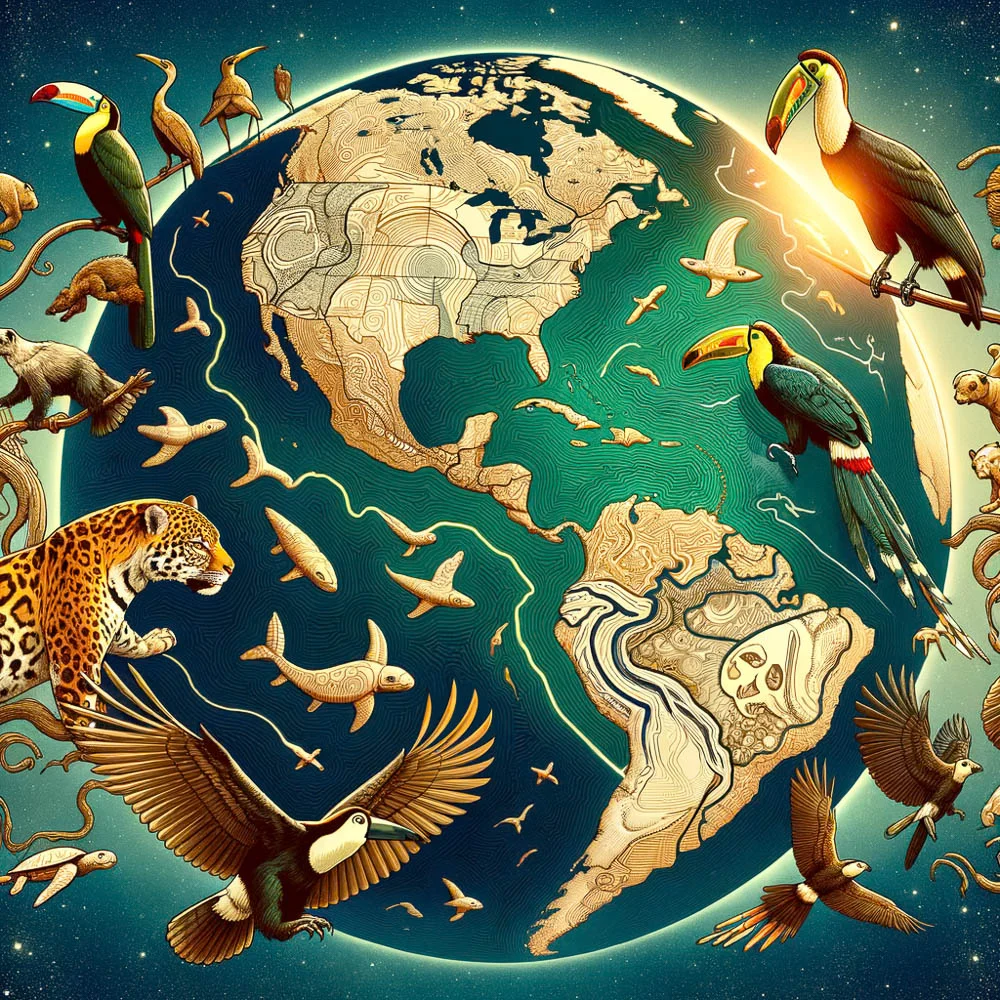 Wildlife Around the World – Illustrated Globe Celebrating Biodiversity Wildlife Around the World – Illustrated Globe Celebrating Biodiversity
