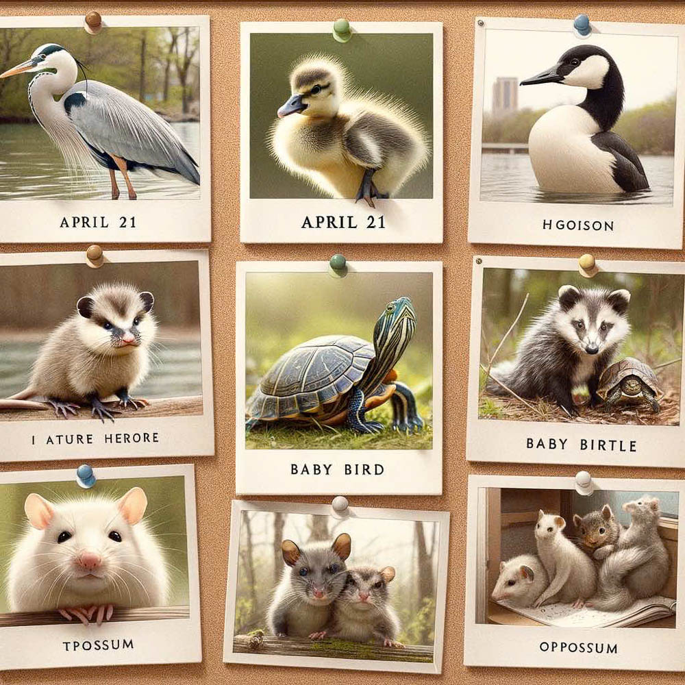 April 21 Wildlife Rescue Board – Baby Animals and Typos April 21 Wildlife Rescue Board – Baby Animals and Typos