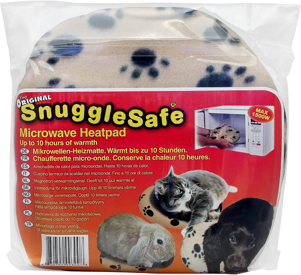 Snuggle Safe Microwave Heating Pad for Wildlife and Small Animals