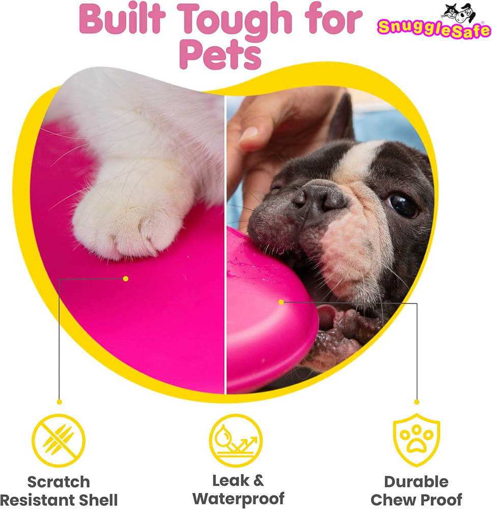 SnuggleSafe Durable Microwave Heat Pad for Pets