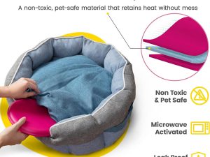 SnuggleSafe Microwave Heat Pad with Non-Toxic Thermapol Heating Technology