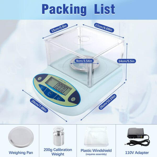 Precision Gram Scale 0.001g Accuracy | Rehabber Approved