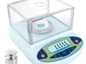 Precision Digital Gram Scale With Draft Shield for Accurate Weighing