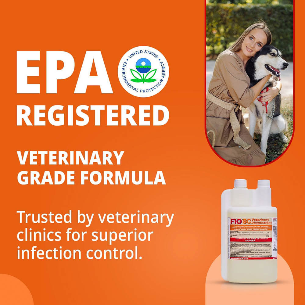 F10 SC Veterinary Disinfectant EPA Registered Veterinary Grade Formula