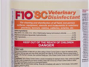 F10 SC Veterinary Disinfectant Concentrate Dual-Chamber Bottle