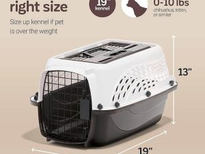19-Inch Extra Small Pet Carrier Size Guide with Dimensions