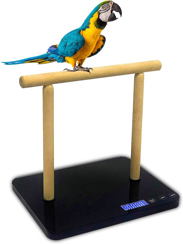 Digital Bird Perch Scale for Parrot Weight Monitoring