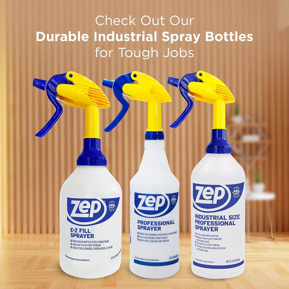 Zep Industrial Spray Bottle Lineup Product Image