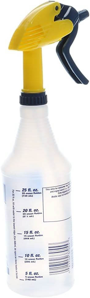 Zep Professional Sprayer Side Measurement View