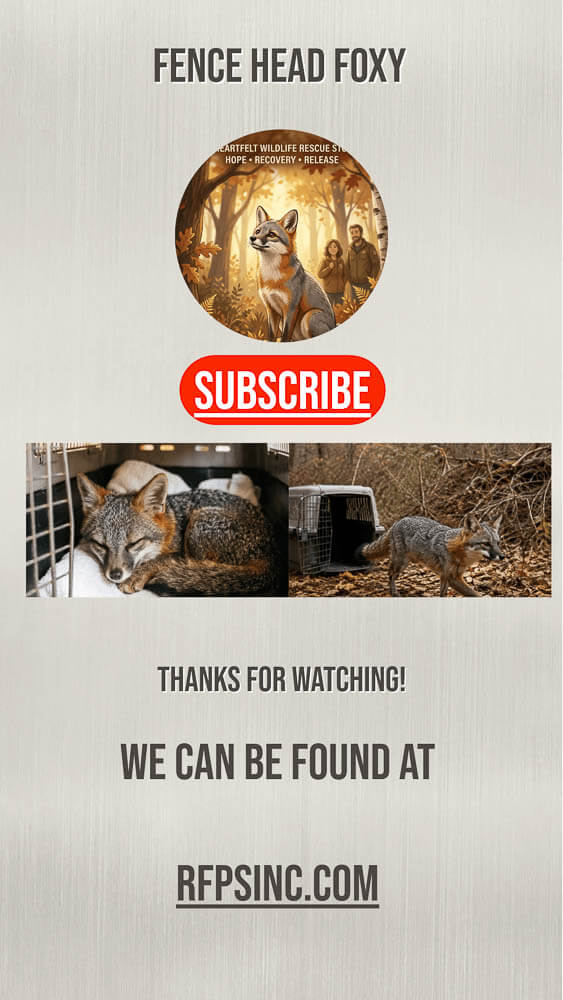 Fence Head Foxy: Wildlife Rescue Success Story Video Cover Fence Head Foxy: Wildlife Rescue Success Story Video Cover
