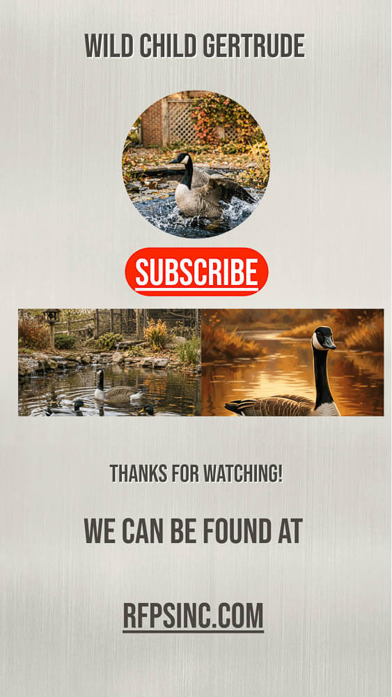 Wild Child Gertrude: Canada Goose Rescue and Rehabilitation Video Cover Wild Child Gertrude: Canada Goose Rescue and Rehabilitation Video Cover