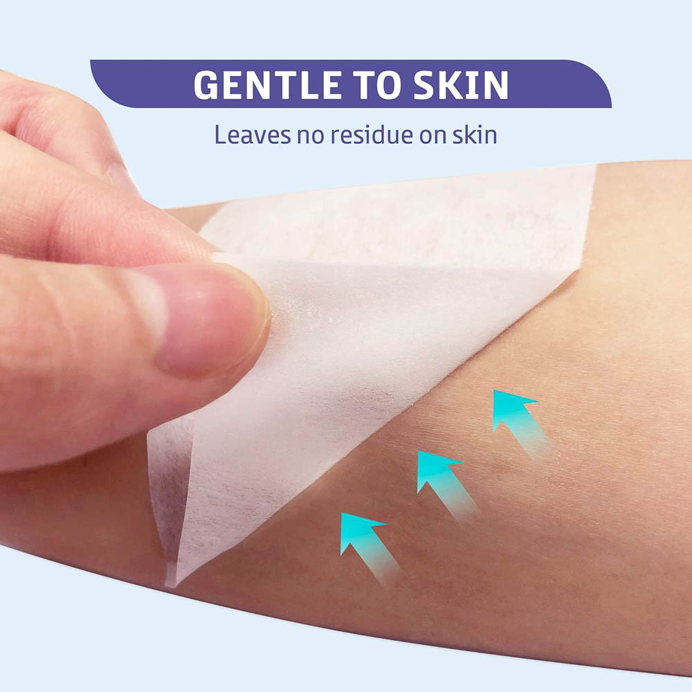 Gentle Medical Tape for Sensitive Skin, Residue-Free Removal