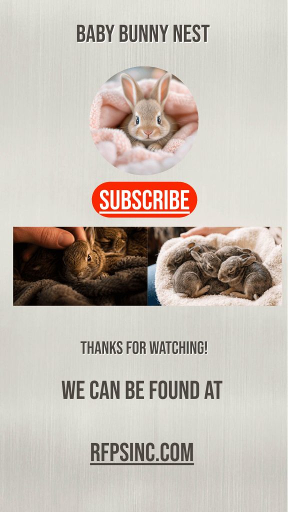 Baby Bunny Nest Rescue Video Thumbnail Baby Bunny Nest Rescue Video Thumbnail