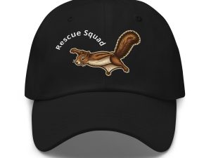 Flying Squirrel Rescue Squad Dad Hat | Wildlife Rescue Cap
