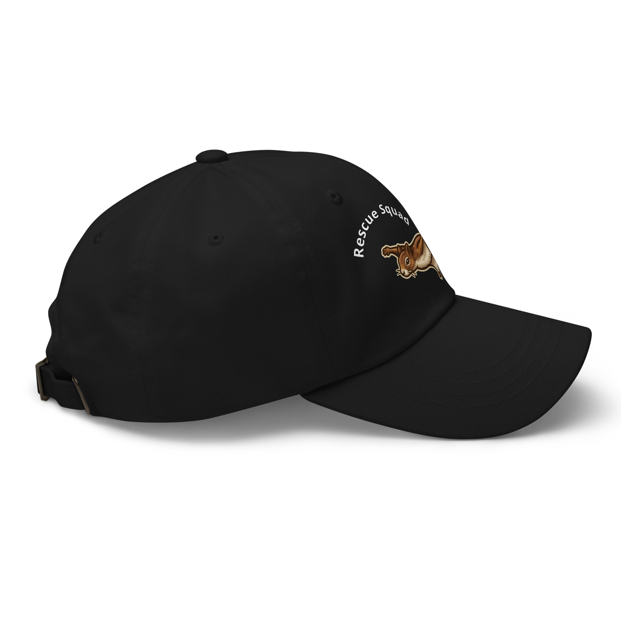Flying Squirrel Rescue Squad Dad Hat | Wildlife Rescue Cap - Image 3