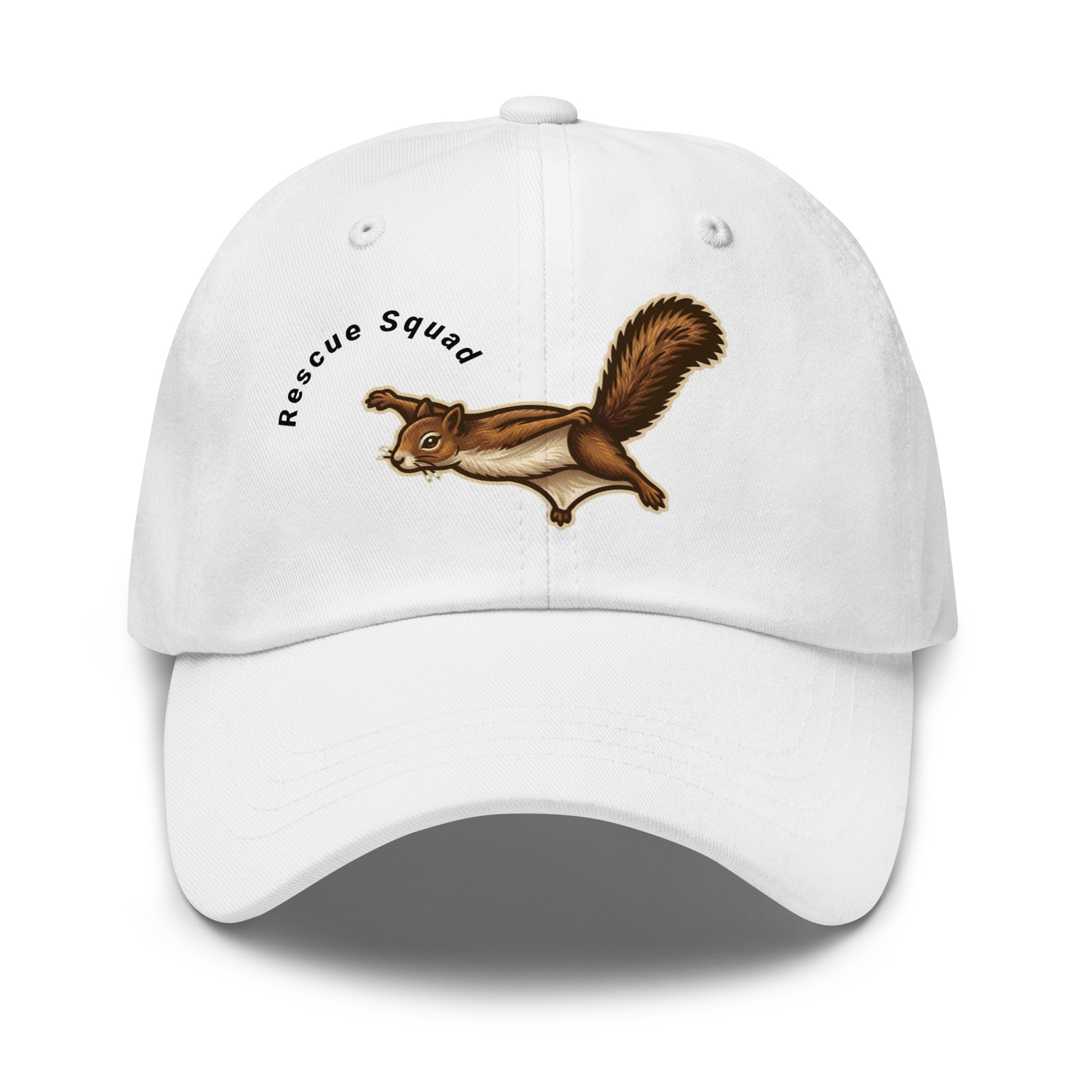 Flying Squirrel Rescue Squad Dad Hat