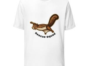 Rescue Squad Flying Squirrel Edition Wildlife Rescue T-Shirt