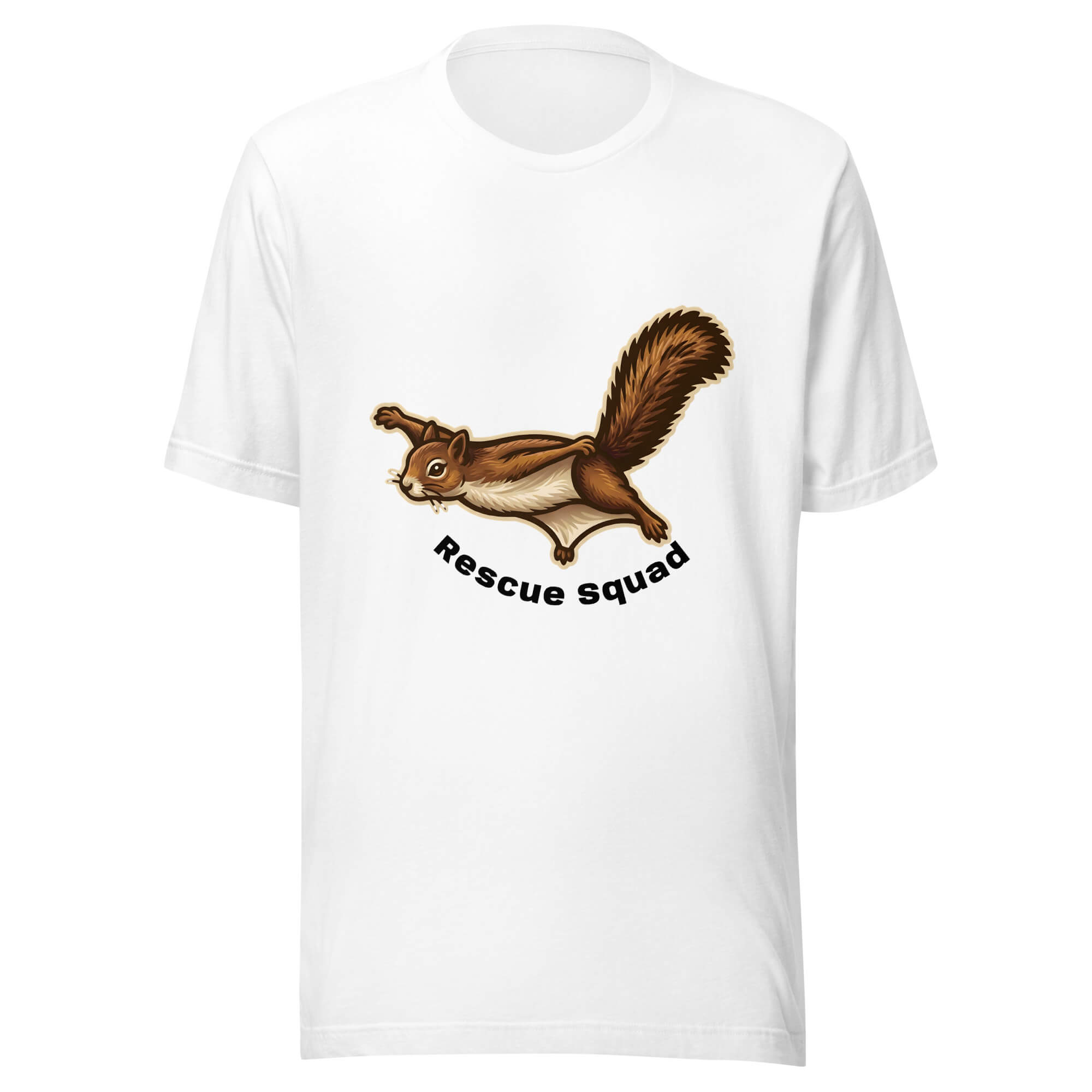 Rescue Squad Flying Squirrel Edition Wildlife Rescue T-Shirt