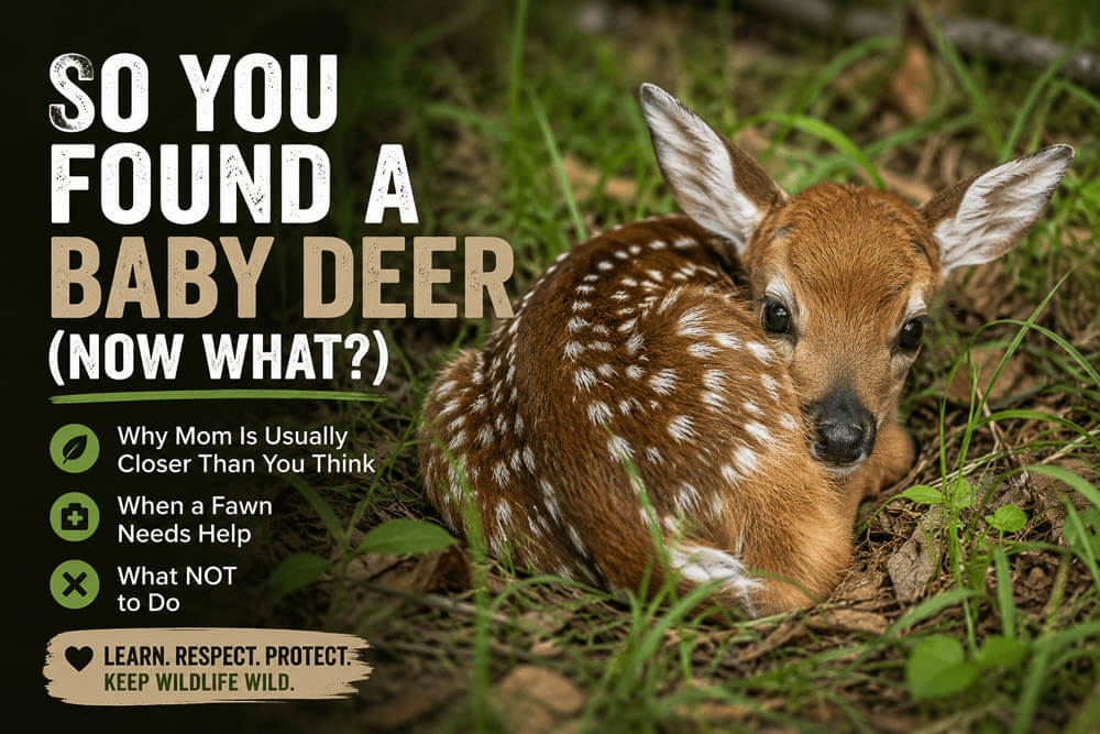 So You Found a Baby Deer? What to Do If You Find a Fawn