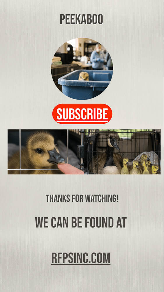 Peekaboo Rescued Gosling Video Cover Peekaboo Rescued Gosling Video Cover