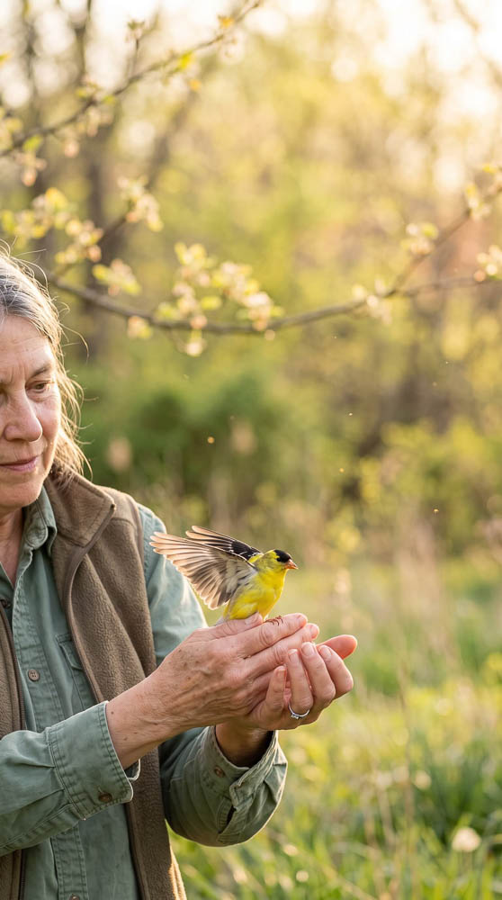 American Goldfinch Release