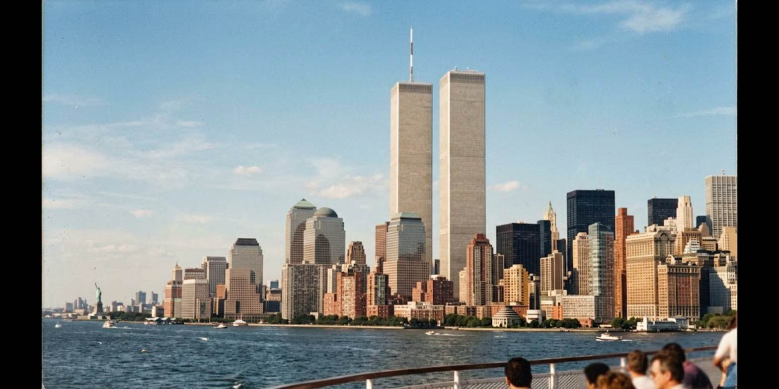 September 7, 2014 archive image, World Trade Center